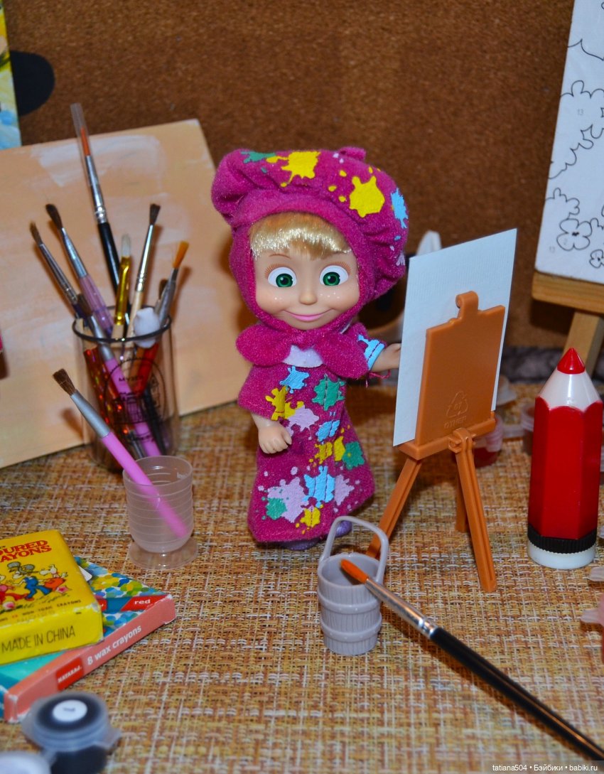 Кто учитель рисования? Маша…