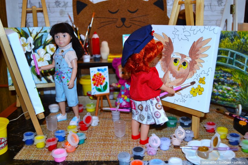 Кто учитель рисования? Маша…