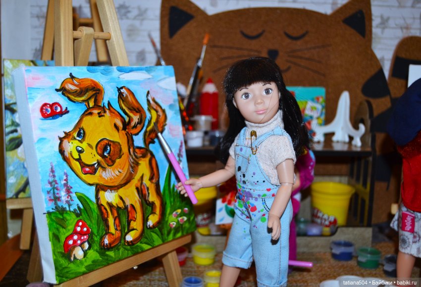 Кто учитель рисования? Маша…