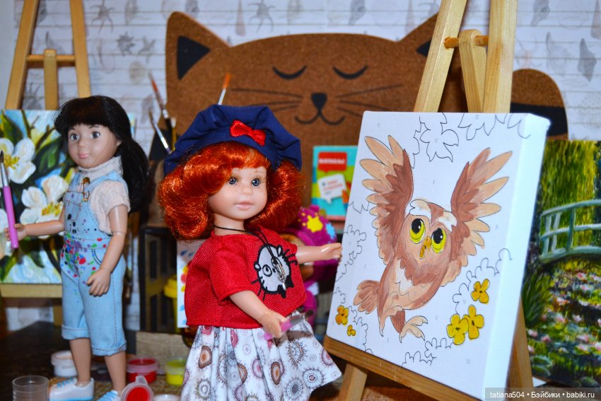 Кто учитель рисования? Маша…