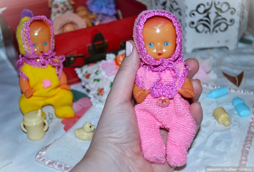 Мои детские сокровища - пупсы СССР (часть 2)