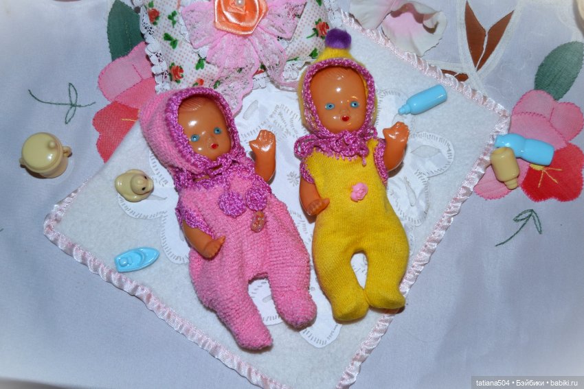 Мои детские сокровища - пупсы СССР (часть 2)