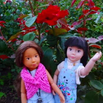 РОЗАтерапия с подружками Крузи