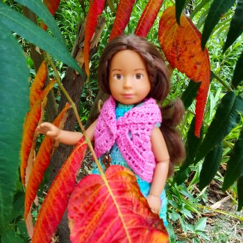 У каждой осени свои краски, гуляем с  Софийкой