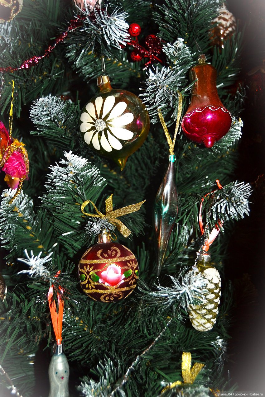 СОВЕТСКИЕ ЁЛОЧНЫЕ ИГРУШКИ МОЕЙ СЕМЬИ с историей