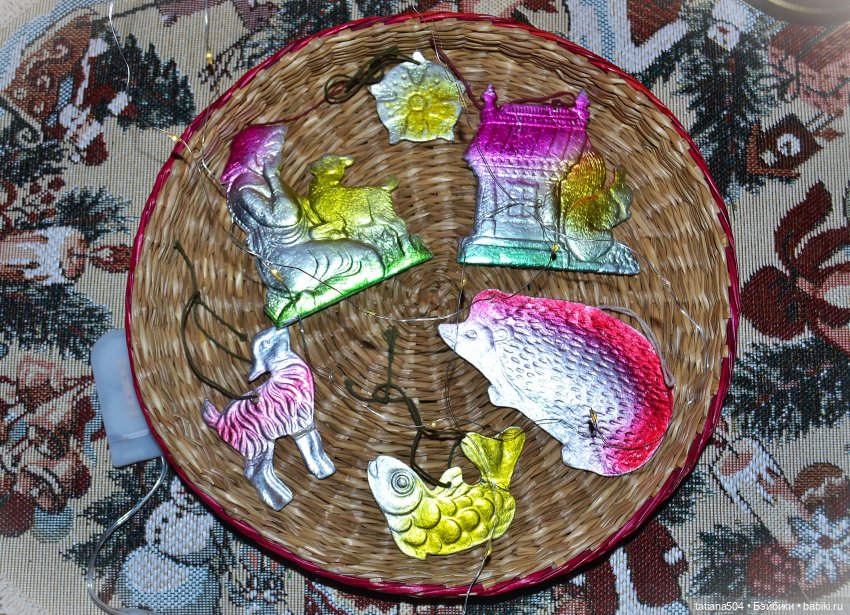 СОВЕТСКИЕ ЁЛОЧНЫЕ ИГРУШКИ МОЕЙ СЕМЬИ с историей (фото 4)