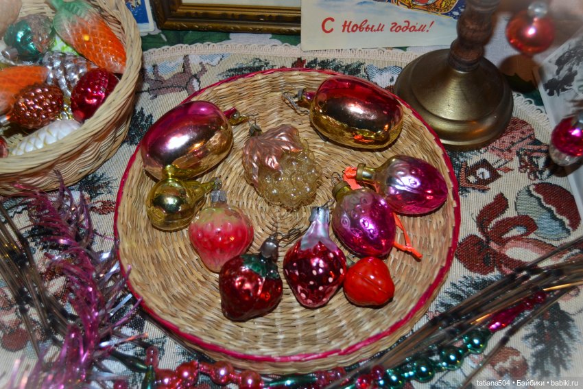 СОВЕТСКИЕ ЁЛОЧНЫЕ ИГРУШКИ МОЕЙ СЕМЬИ с историей