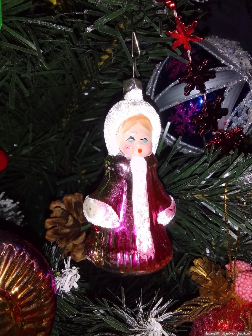 СОВЕТСКИЕ ЁЛОЧНЫЕ ИГРУШКИ МОЕЙ СЕМЬИ с историей