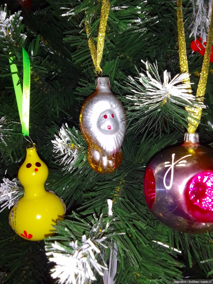 СОВЕТСКИЕ ЁЛОЧНЫЕ ИГРУШКИ МОЕЙ СЕМЬИ с историей