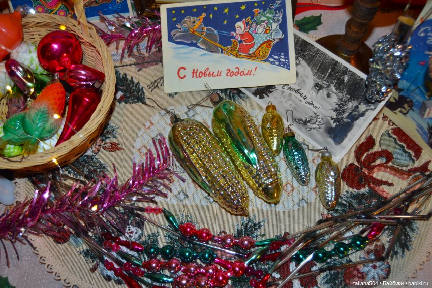 СОВЕТСКИЕ ЁЛОЧНЫЕ ИГРУШКИ МОЕЙ СЕМЬИ с историей