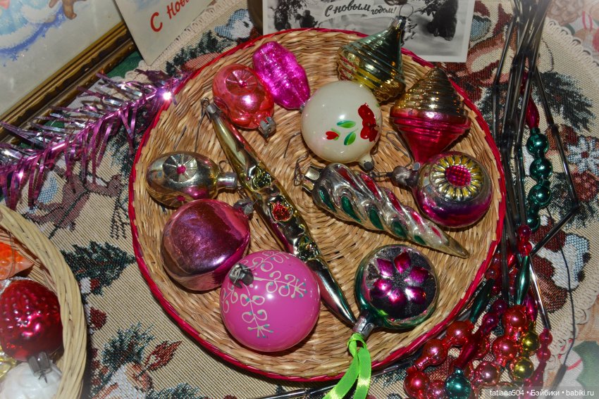 СОВЕТСКИЕ ЁЛОЧНЫЕ ИГРУШКИ МОЕЙ СЕМЬИ с историей (фото 9)