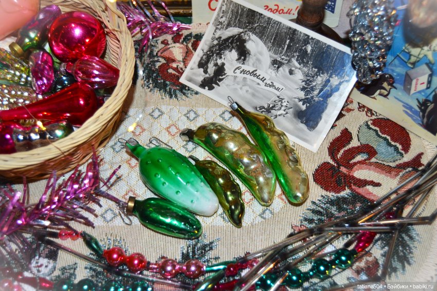 СОВЕТСКИЕ ЁЛОЧНЫЕ ИГРУШКИ МОЕЙ СЕМЬИ с историей (фото 7)
