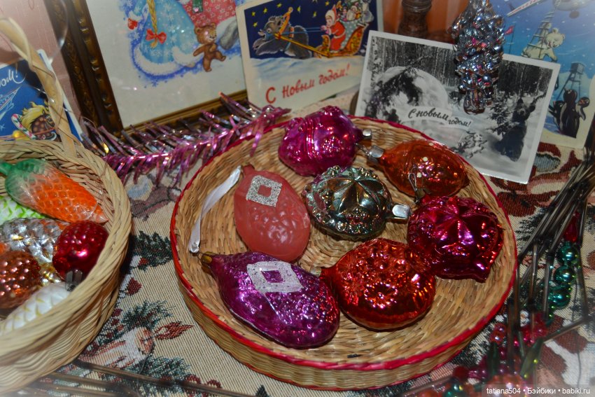 СОВЕТСКИЕ ЁЛОЧНЫЕ ИГРУШКИ МОЕЙ СЕМЬИ с историей