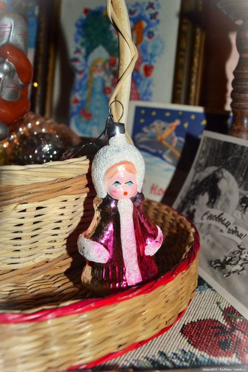 СОВЕТСКИЕ ЁЛОЧНЫЕ ИГРУШКИ МОЕЙ СЕМЬИ с историей