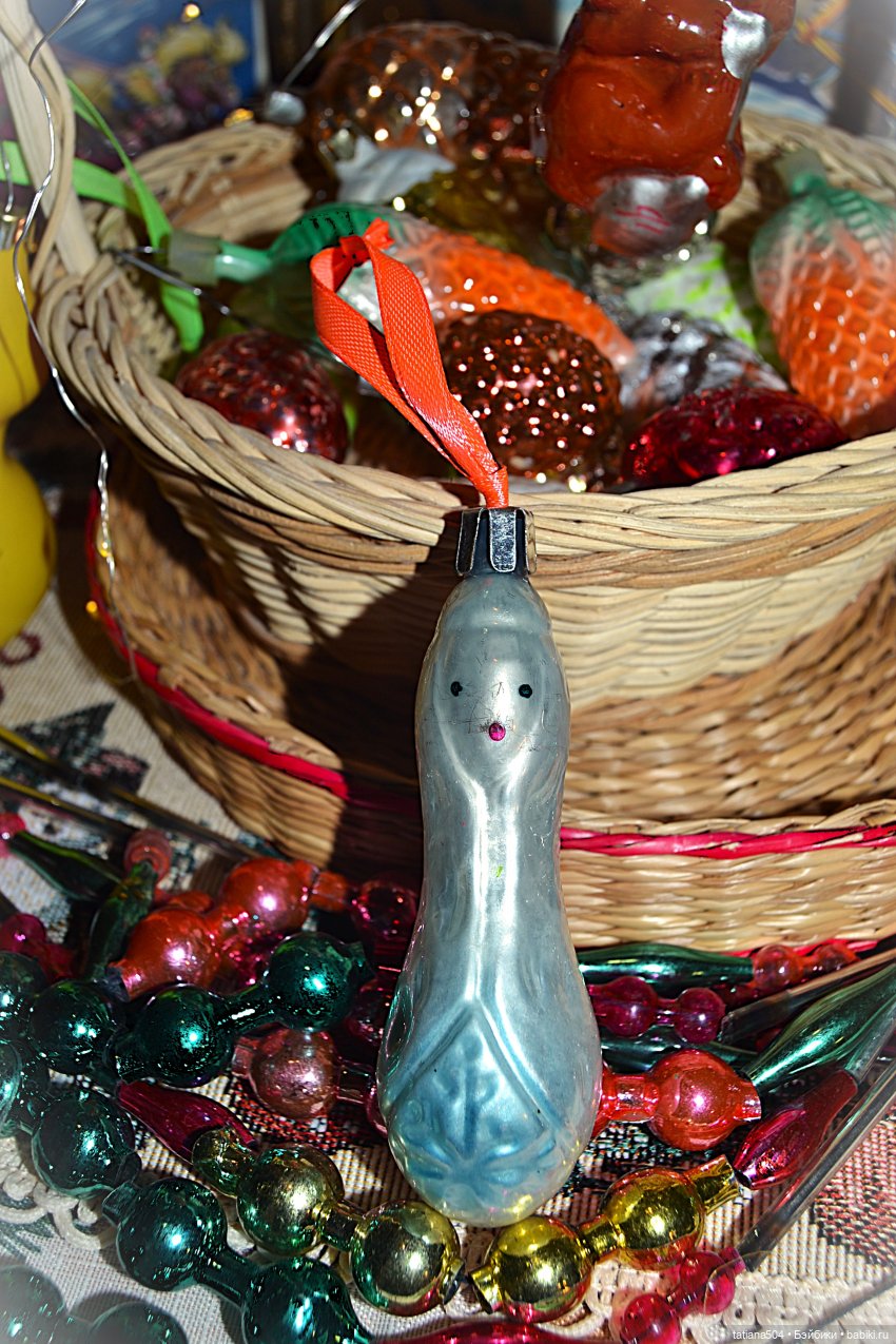 СОВЕТСКИЕ ЁЛОЧНЫЕ ИГРУШКИ МОЕЙ СЕМЬИ с историей