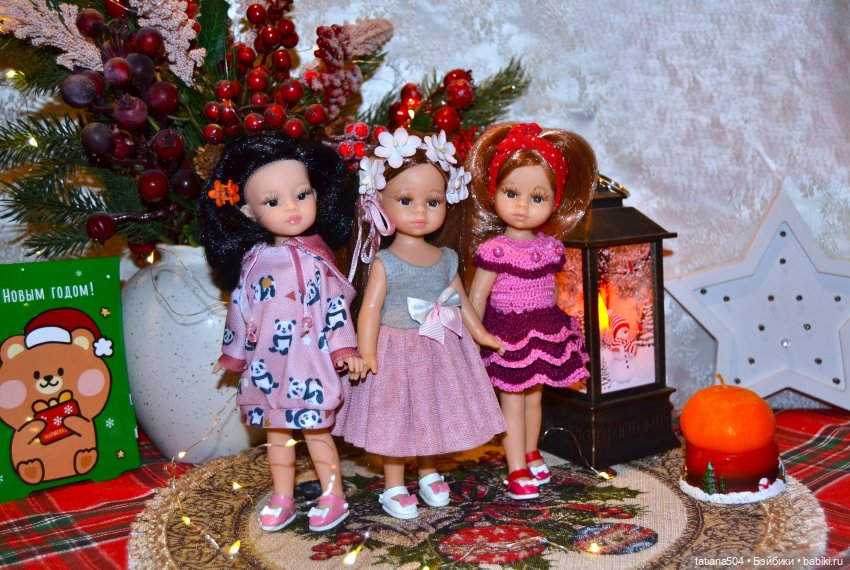 Новогодние альбомы с куколками…
