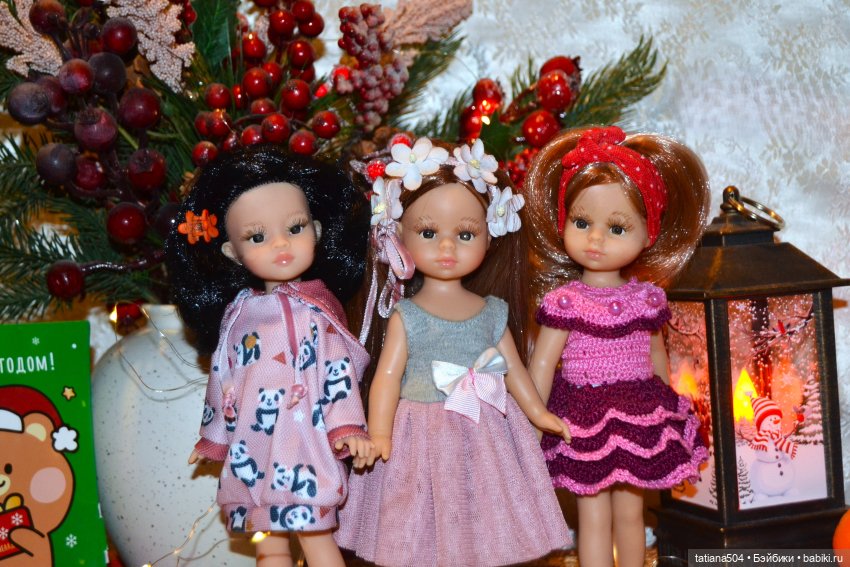 Новогодние альбомы с куколками…
