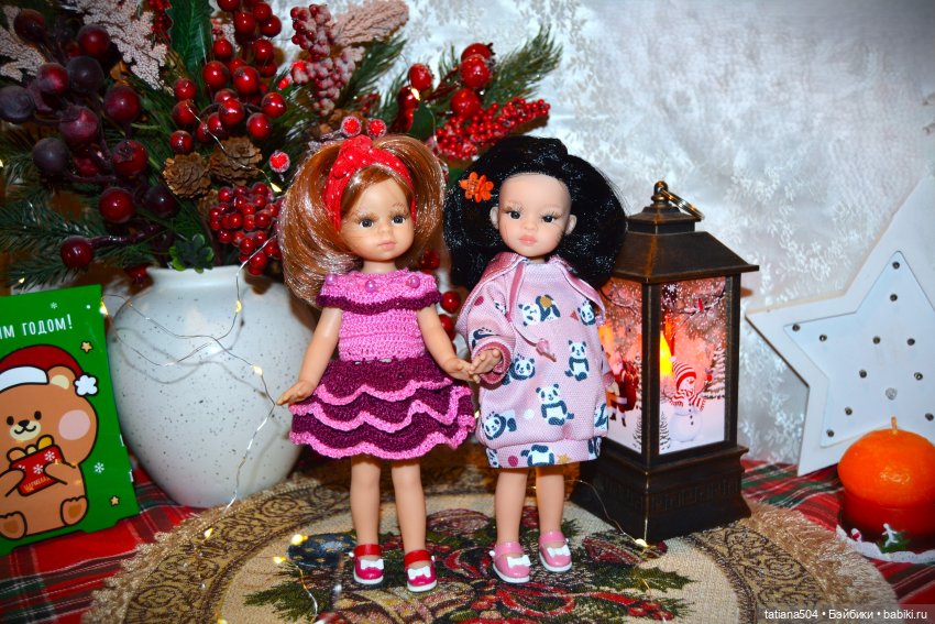 Новогодние альбомы с куколками…