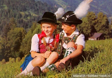 Тирольский национальный костюм: история и образы в мире кукол. Австрия