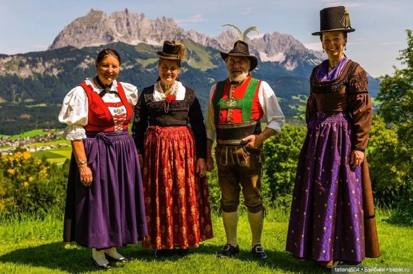 Тирольский национальный костюм: история и образы в мире кукол. Австрия (фото 9)