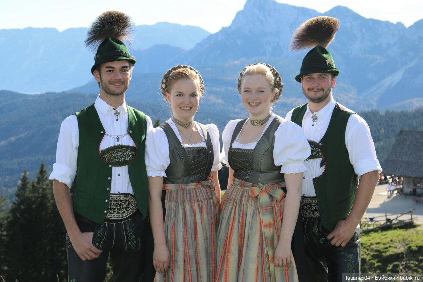 Тирольский национальный костюм: история и образы в мире кукол. Австрия