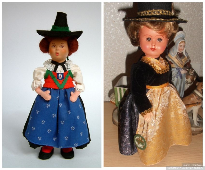 Тирольский национальный костюм: история и образы в мире кукол. Австрия
