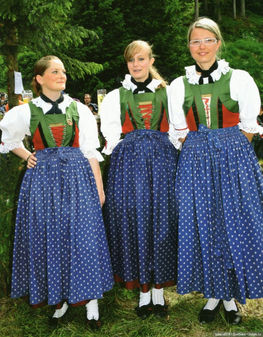 Тирольский национальный костюм: история и образы в мире кукол. Австрия