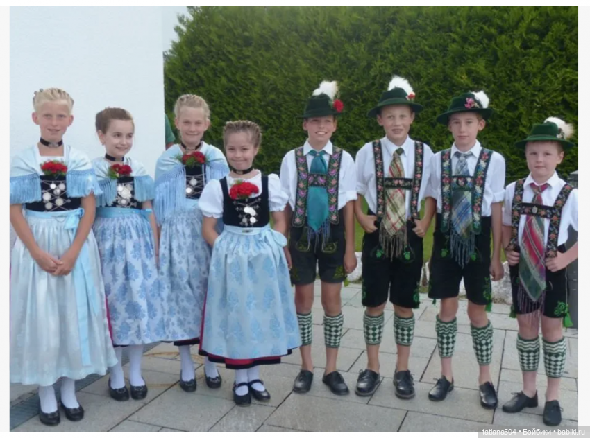 Тирольский национальный костюм: история и образы в мире кукол. Австрия