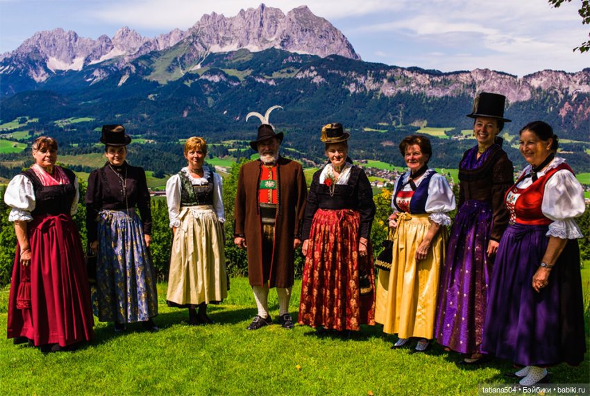 Тирольский национальный костюм: история и образы в мире кукол. Австрия (фото 10)