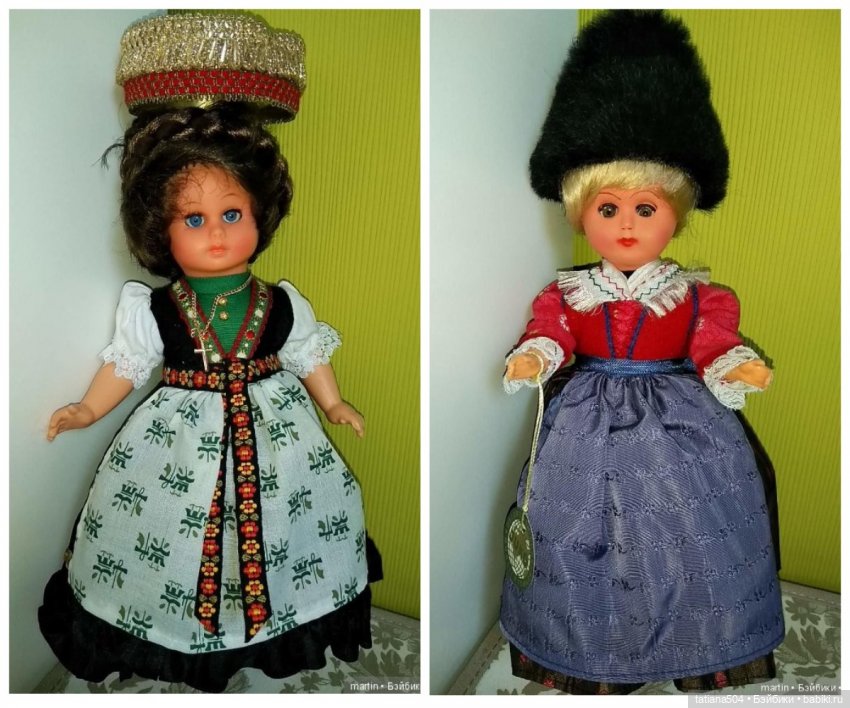 Тирольский национальный костюм: история и образы в мире кукол. Австрия