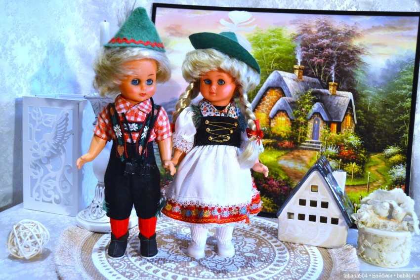 Мои куклы от Ханц Фольк Hans Volk - 1 часть