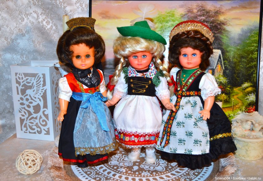 Мои куклы от Ханц Фольк Hans Volk - 1 часть