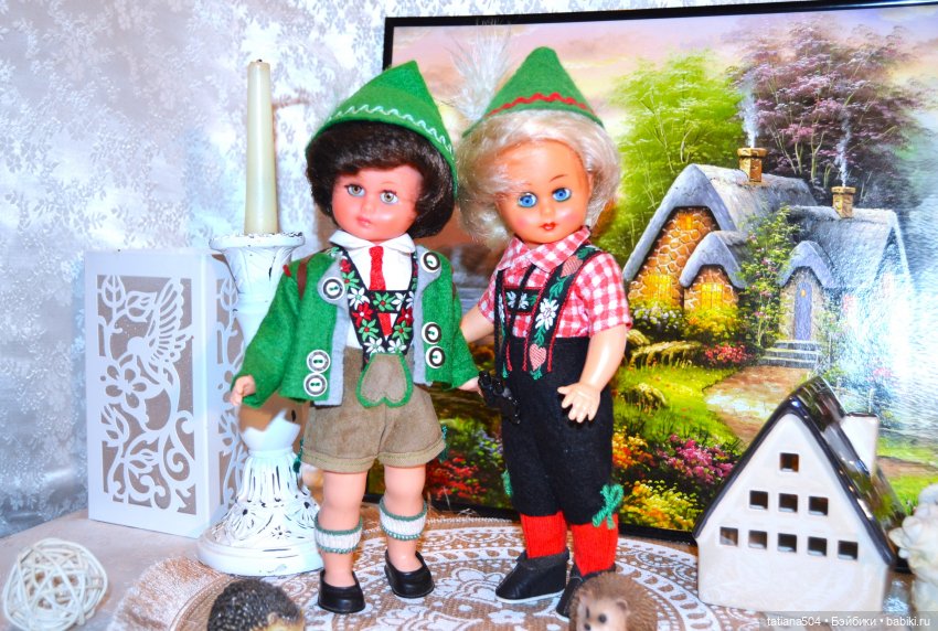 Мои куклы от Ханц Фольк Hans Volk - 1 часть