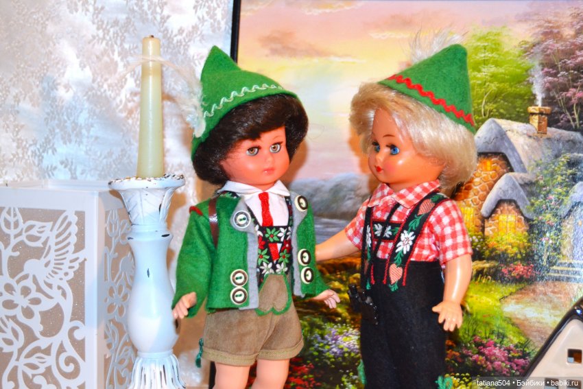 Мои куклы от Ханц Фольк Hans Volk - 1 часть