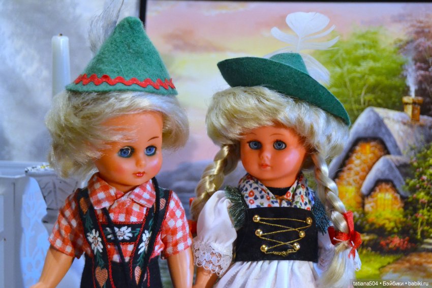 Мои куклы от Ханц Фольк Hans Volk - 1 часть