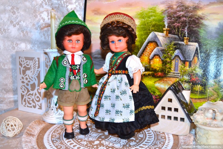 Мои куклы от Ханц Фольк Hans Volk - 1 часть