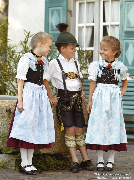 Тирольский национальный костюм: история и образы в мире кукол. Австрия