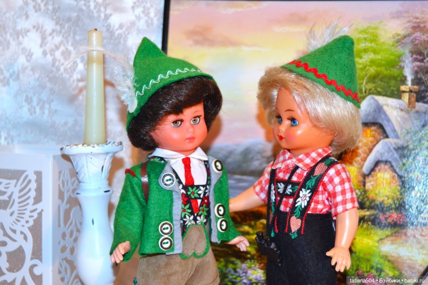 Мои куклы от Ханц Фольк Hans Volk - 1 часть