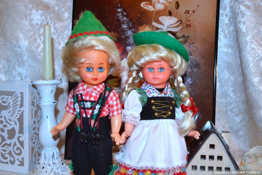 Мои куклы от Ханц Фольк Hans Volk - 1 часть