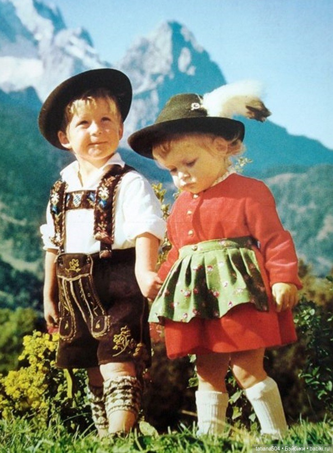 Тирольский национальный костюм: история и образы в мире кукол. Австрия