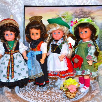 Мои куклы от Ханц Фольк Hans Volk - 1 часть