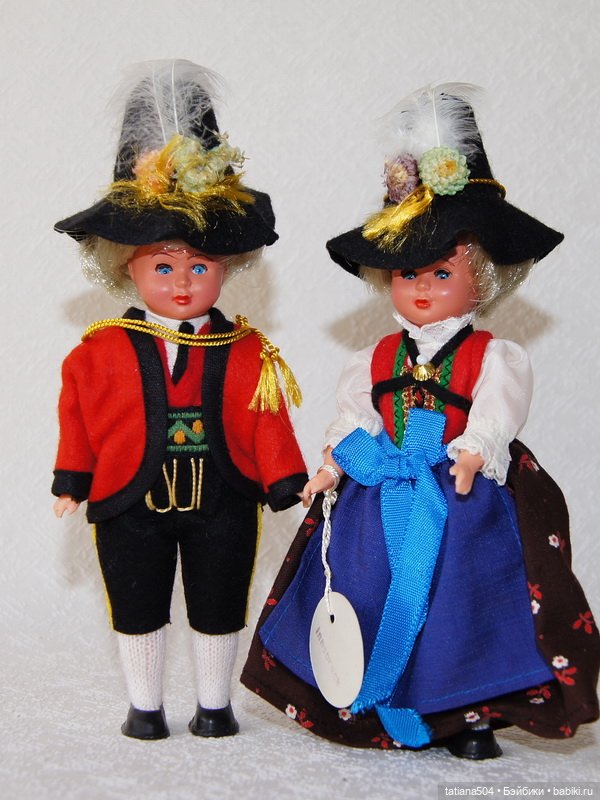 Тирольский национальный костюм: история и образы в мире кукол. Австрия