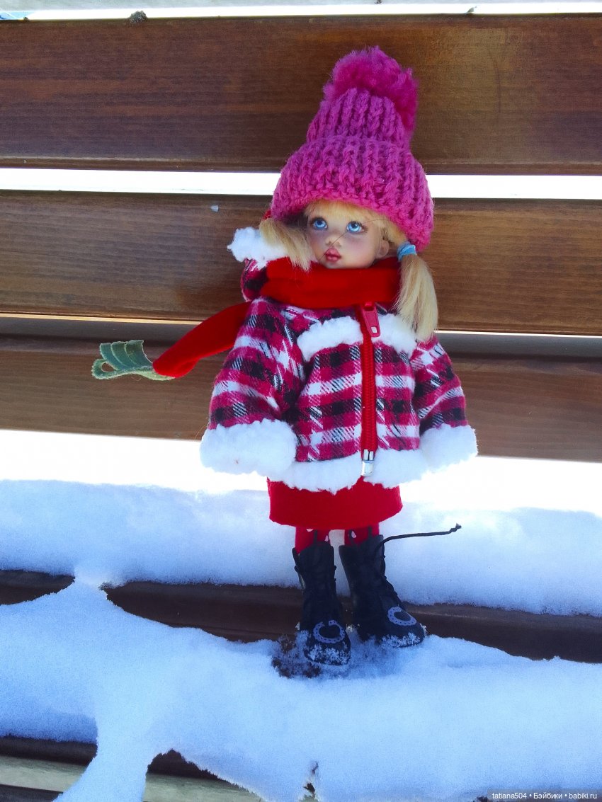 Как с нами февраль прощался, гуляли с Аришой и Машей (фото 10)