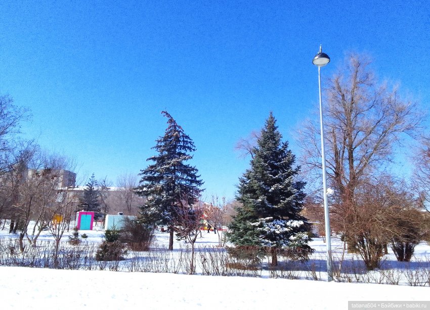 Как с нами февраль прощался, гуляли с Аришой и Машей (фото 7)