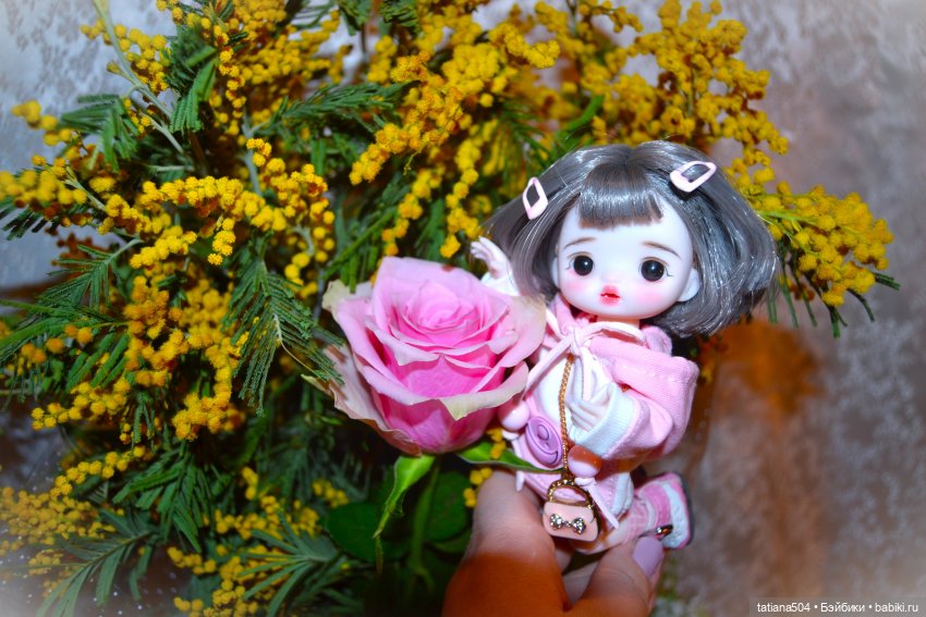 Я подарю ландыши, от души...розы, мимозы