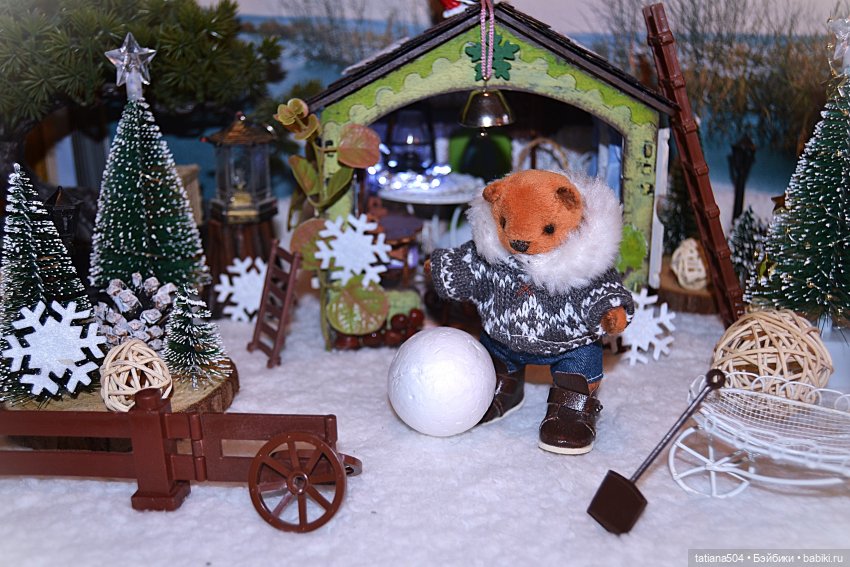 Как Вилли зимовал | Бэйбики Как Вилли зимовал — Плюшевые мишки и игрушки (Teddy Bear): винтаж