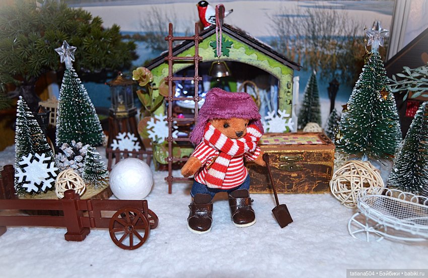 Как Вилли зимовал | Бэйбики Как Вилли зимовал — Плюшевые мишки и игрушки (Teddy Bear): винтаж (фото 9)