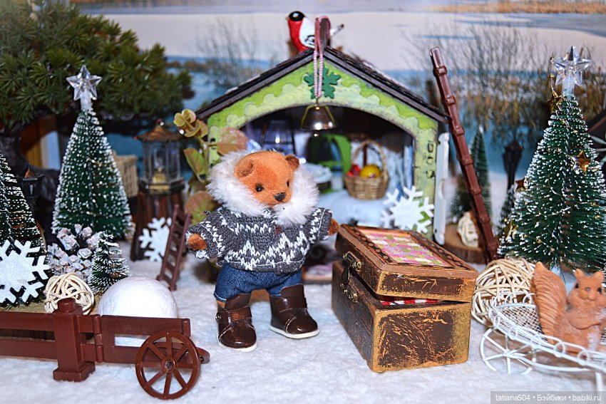Как Вилли зимовал | Бэйбики Как Вилли зимовал — Плюшевые мишки и игрушки (Teddy Bear): винтаж (фото 8)