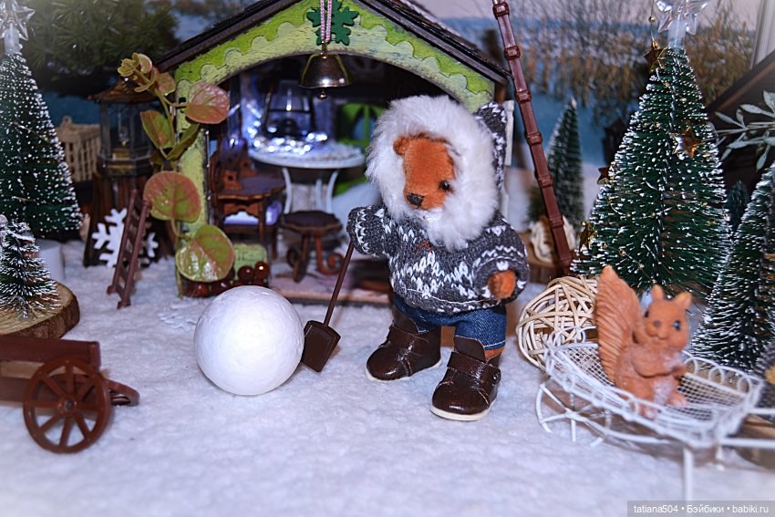 Как Вилли зимовал | Бэйбики Как Вилли зимовал — Плюшевые мишки и игрушки (Teddy Bear): винтаж