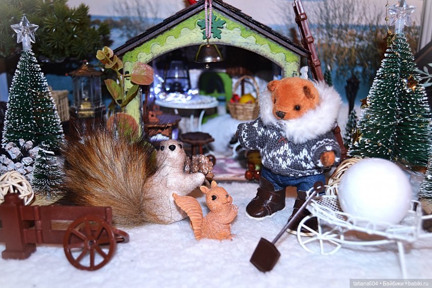 Как Вилли зимовал | Бэйбики Как Вилли зимовал — Плюшевые мишки и игрушки (Teddy Bear): винтаж